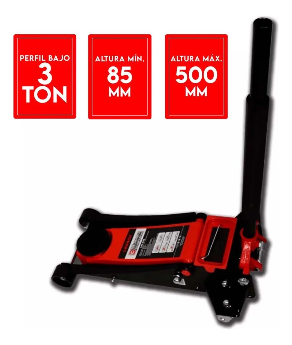 Launch LH-330 | Gato Hidráulico de Perfil Bajo 3 Ton, vista 3