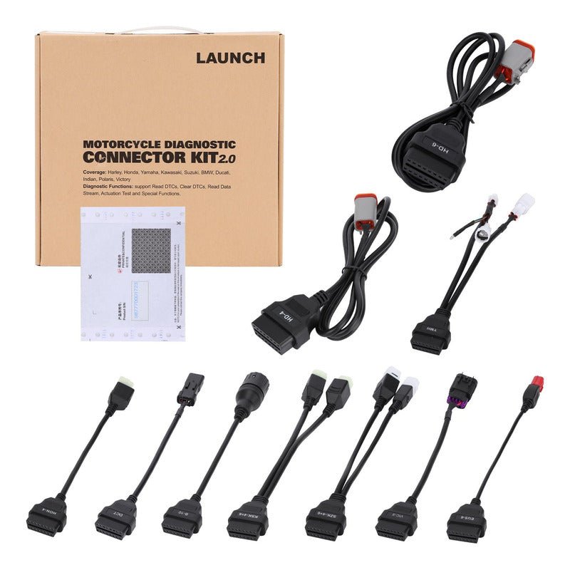Launch Powersport Kit | Software y Adaptadores para Motocicletas