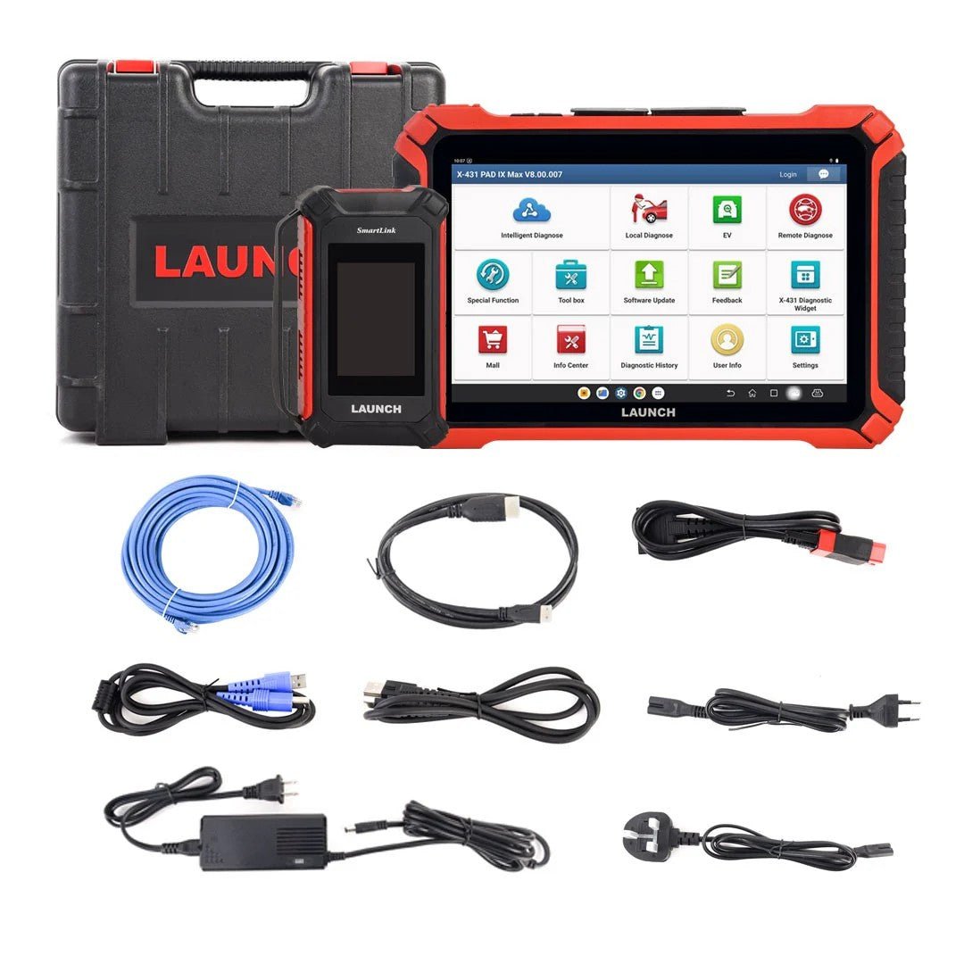 Launch X-431 PAD9 LINK | SmartLink C V3.0, J2534 y CAN FD