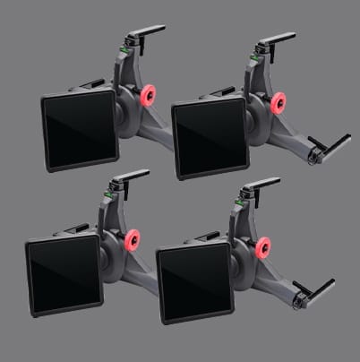 LAUNCH X-613 3 Point Clamp con objetivo